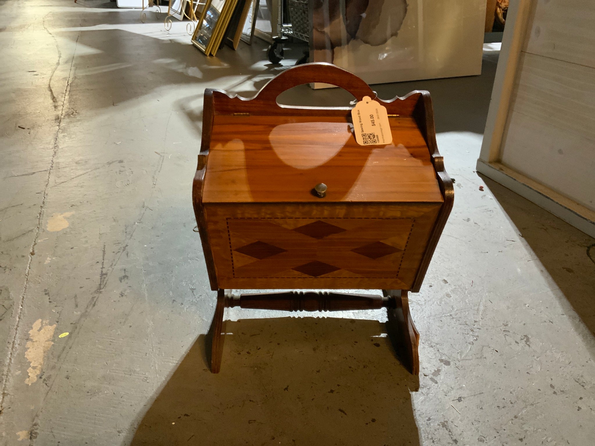 Sewing Wood Box